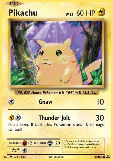 2016 basic pikachu card value